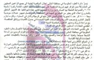 اعلان مناقصة وطنية عامة لعقود التجهيز رقم (6)/اعلان للمرة الاولى