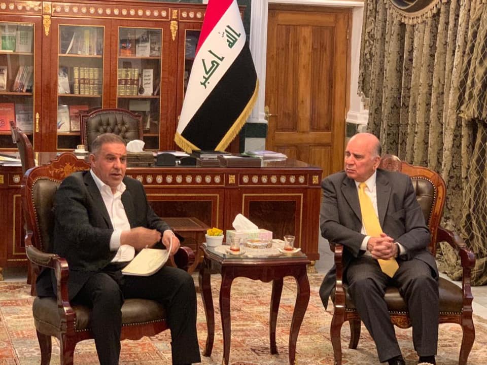 محافظ المثنى يلتقي وزير المالية في العاصمة بغداد