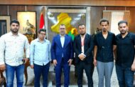 محافظ المثنى يستقبل ممثلي الخريجين القدامى
