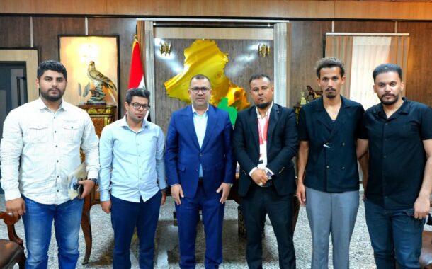 محافظ المثنى يستقبل ممثلي الخريجين القدامى